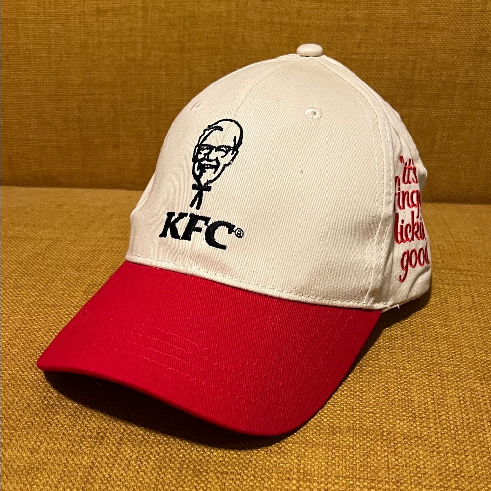 KFC White and Red Baseball Cap